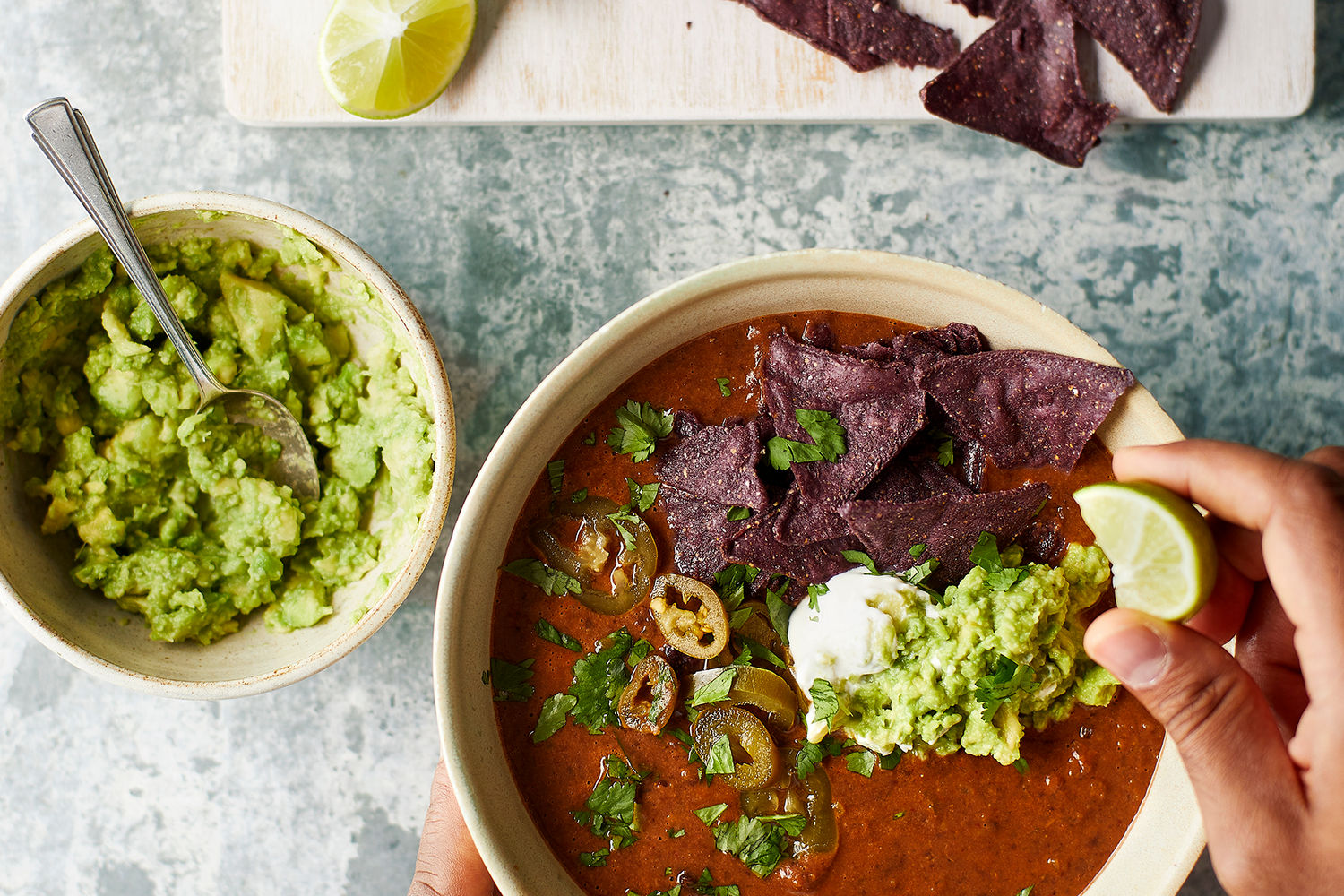 3-2-1 Black Bean and Chipotle Soup | The Doctor's Kitchen