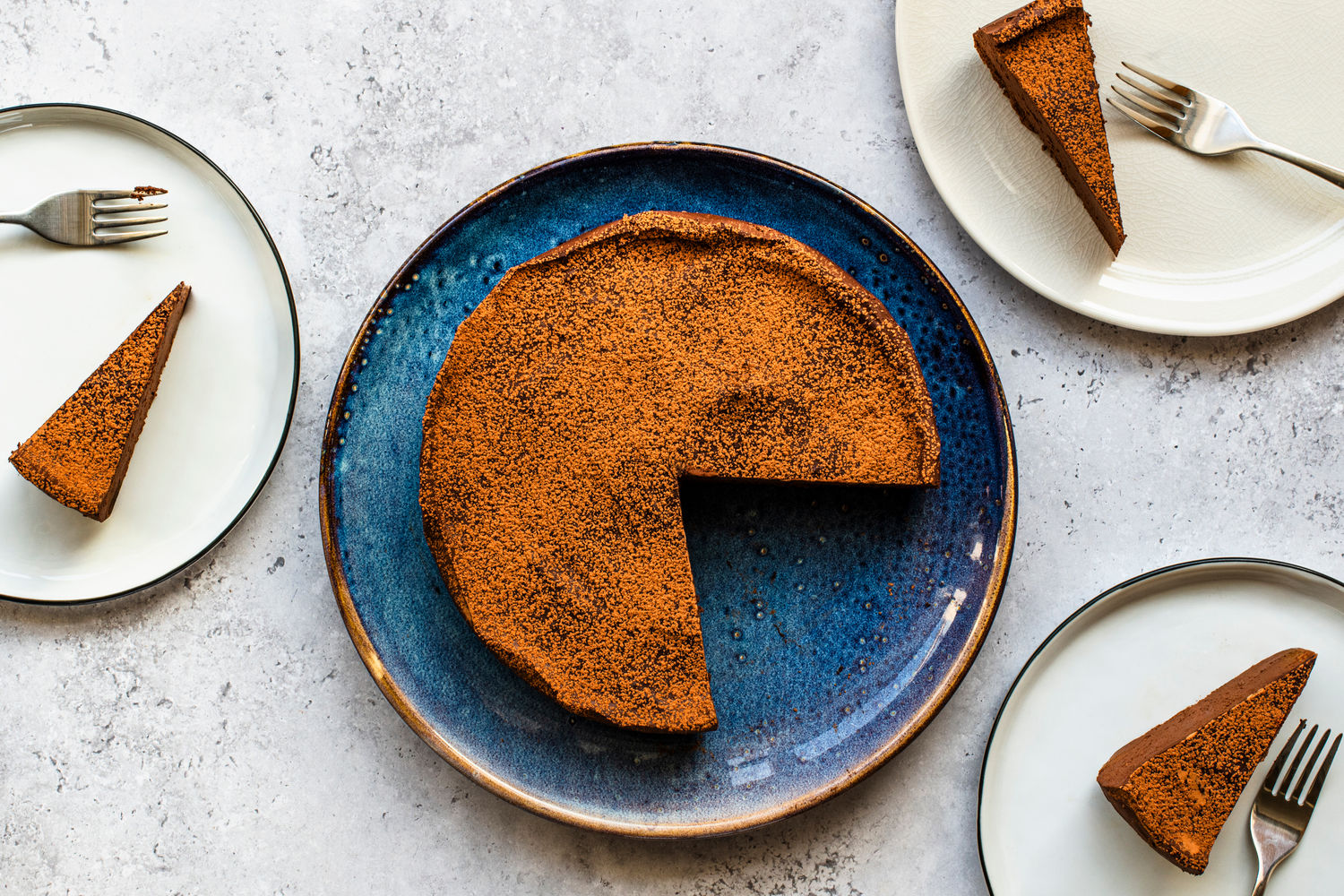 3-ingredient Chocolate Torte