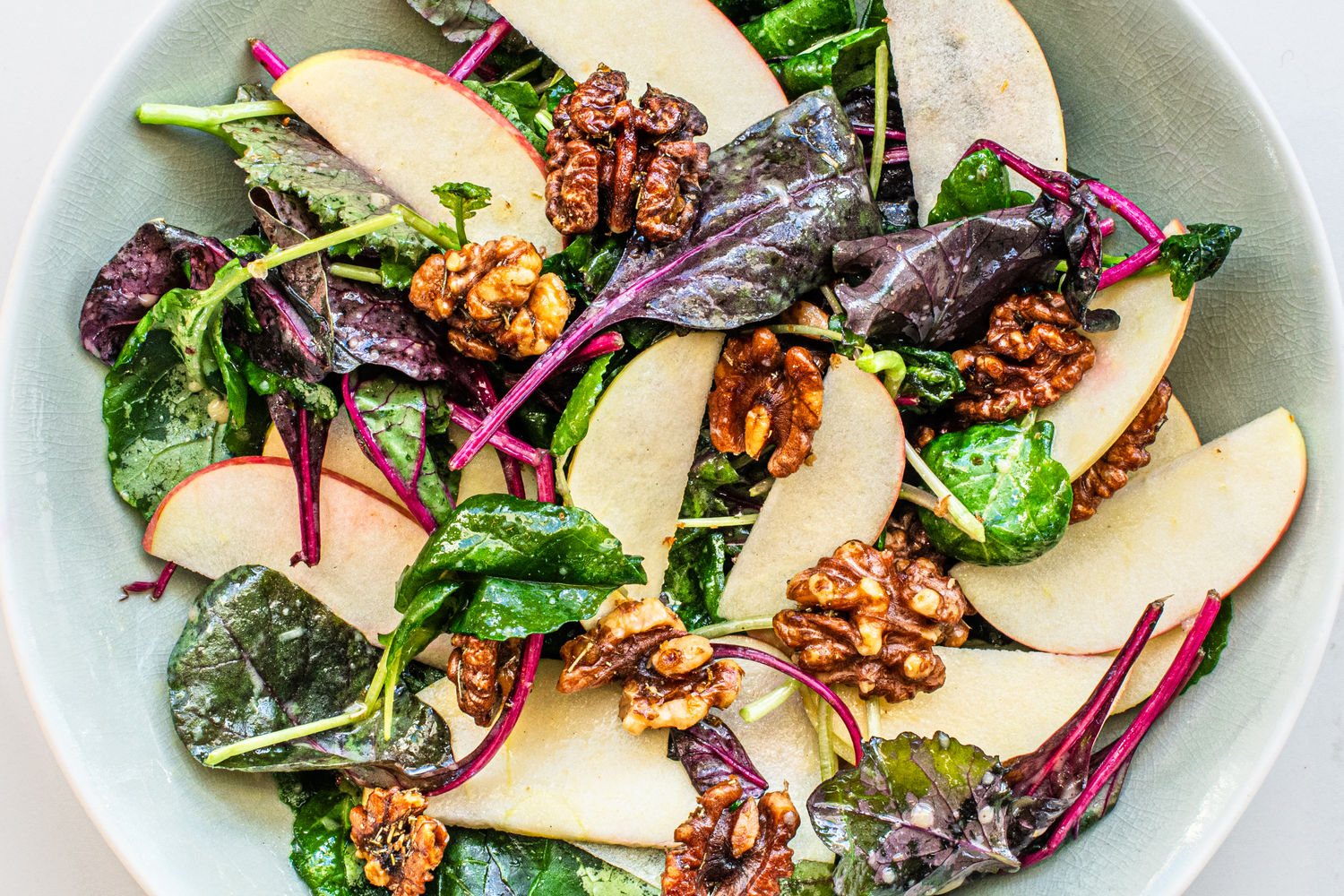 Apple, Walnut, and Rosemary Salad