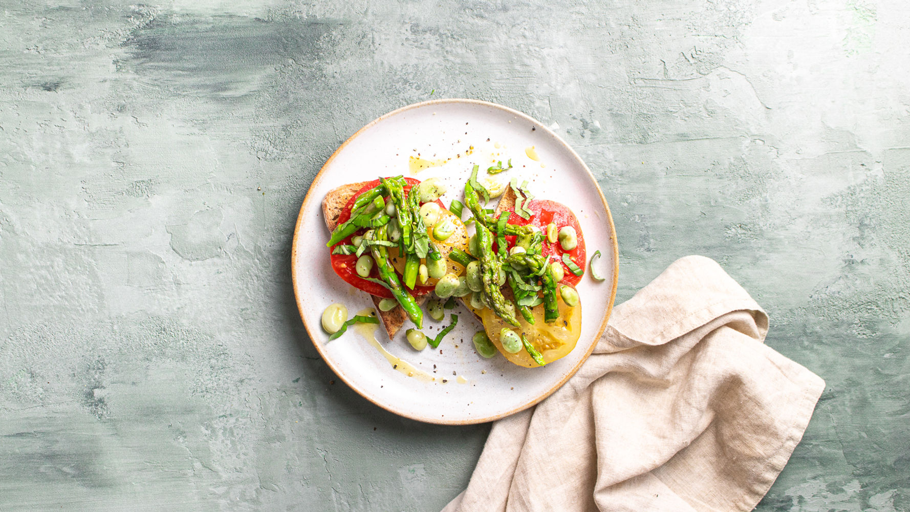 Asparagus, Broad Bean and Tomato | The Doctor's Kitchen