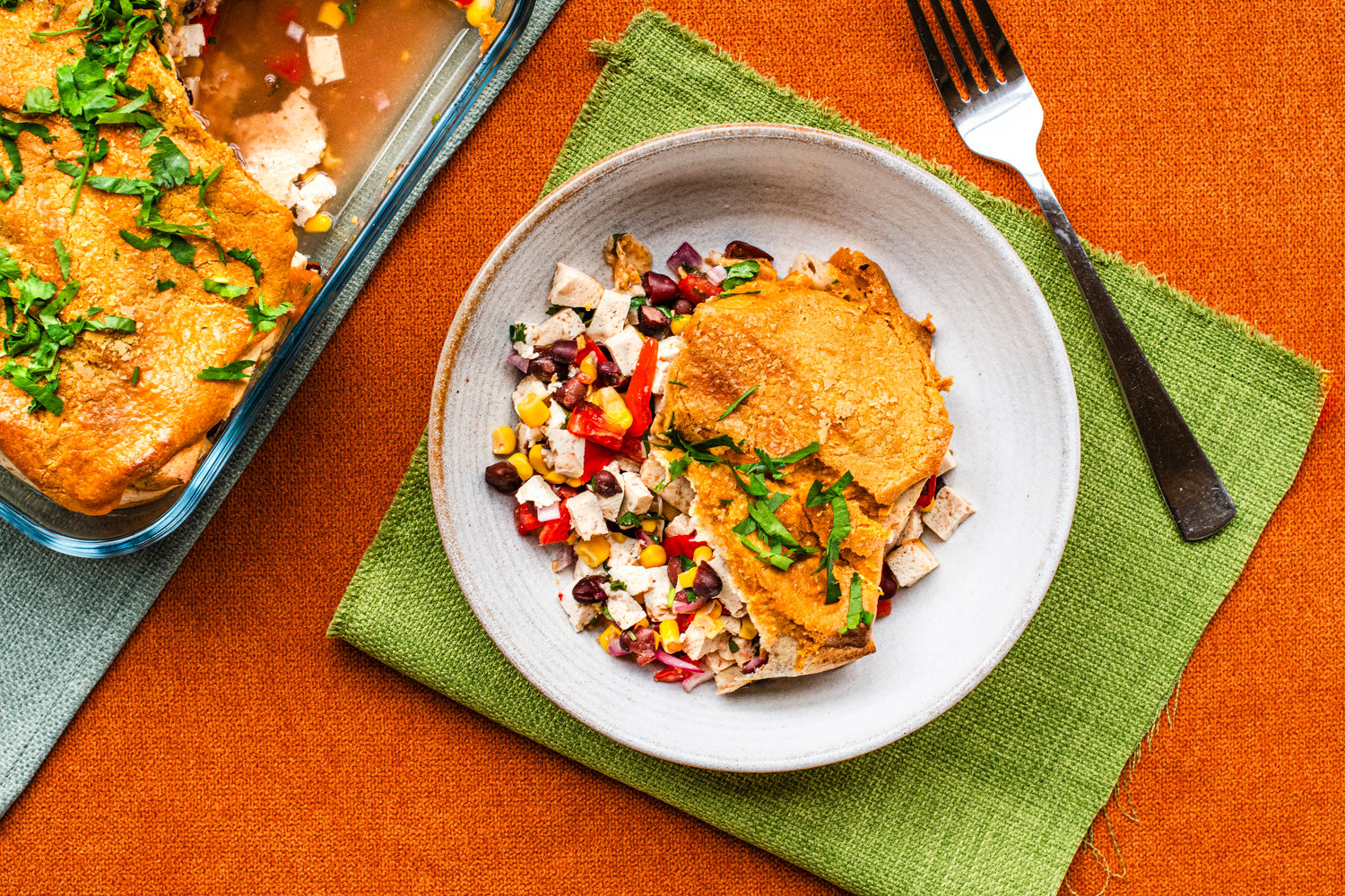 Black Bean Enchiladas with Cheesy Cashew Sauce | The Doctor's Kitchen