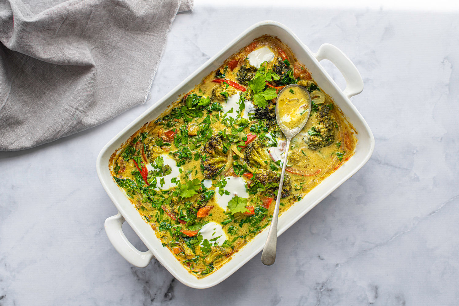 Broccoli Curry Tray | The Doctor's Kitchen
