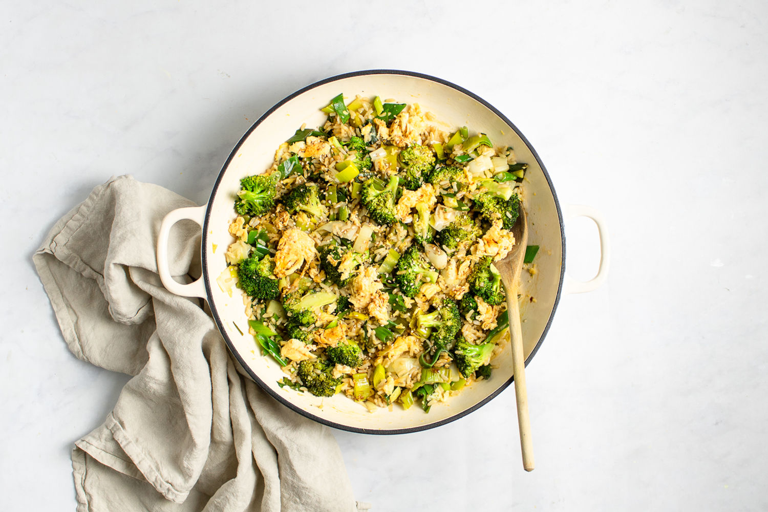 Broccoli Egg Fried Rice | The Doctor's Kitchen