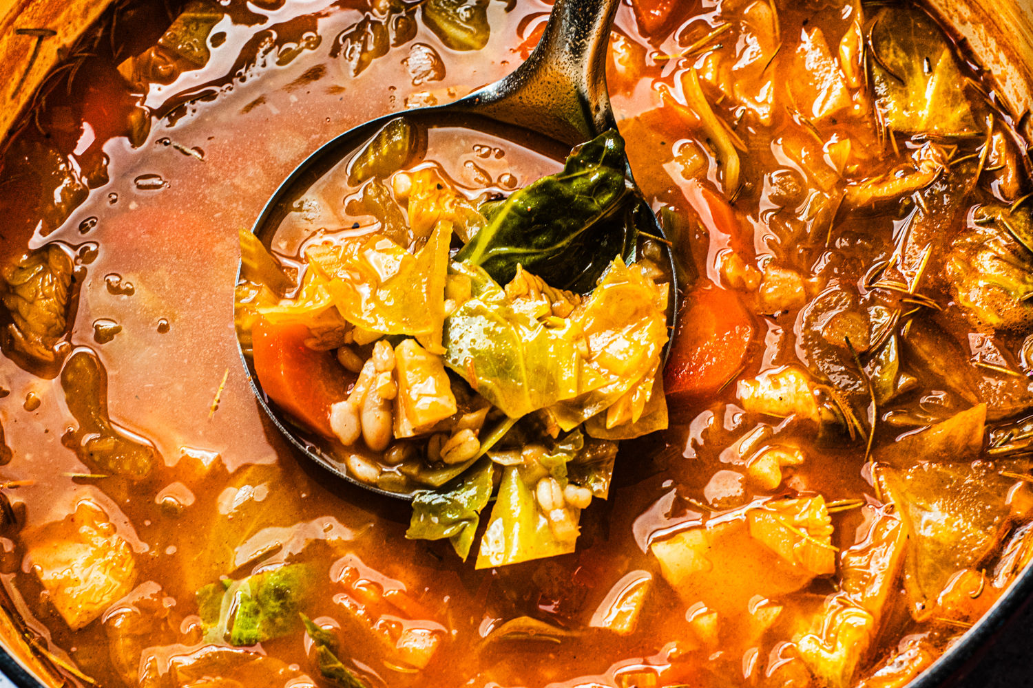Cabbage, Barley and Bean Soup | The Doctor's Kitchen