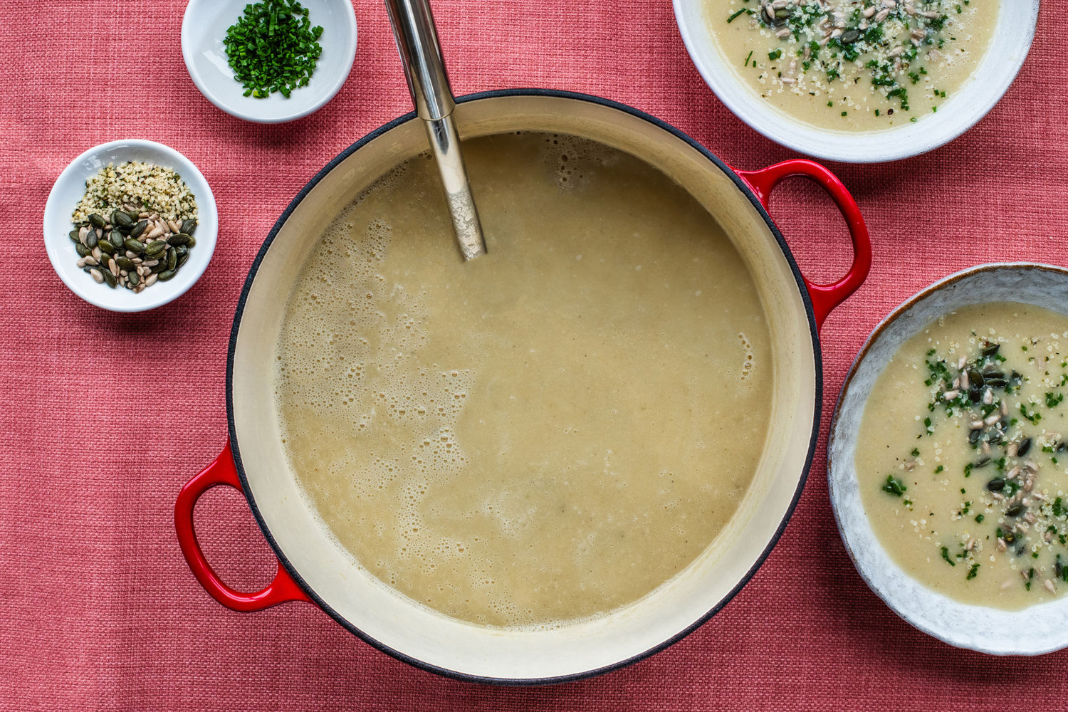 Celeriac, Apple and Butterbean Soup | The Doctor's Kitchen