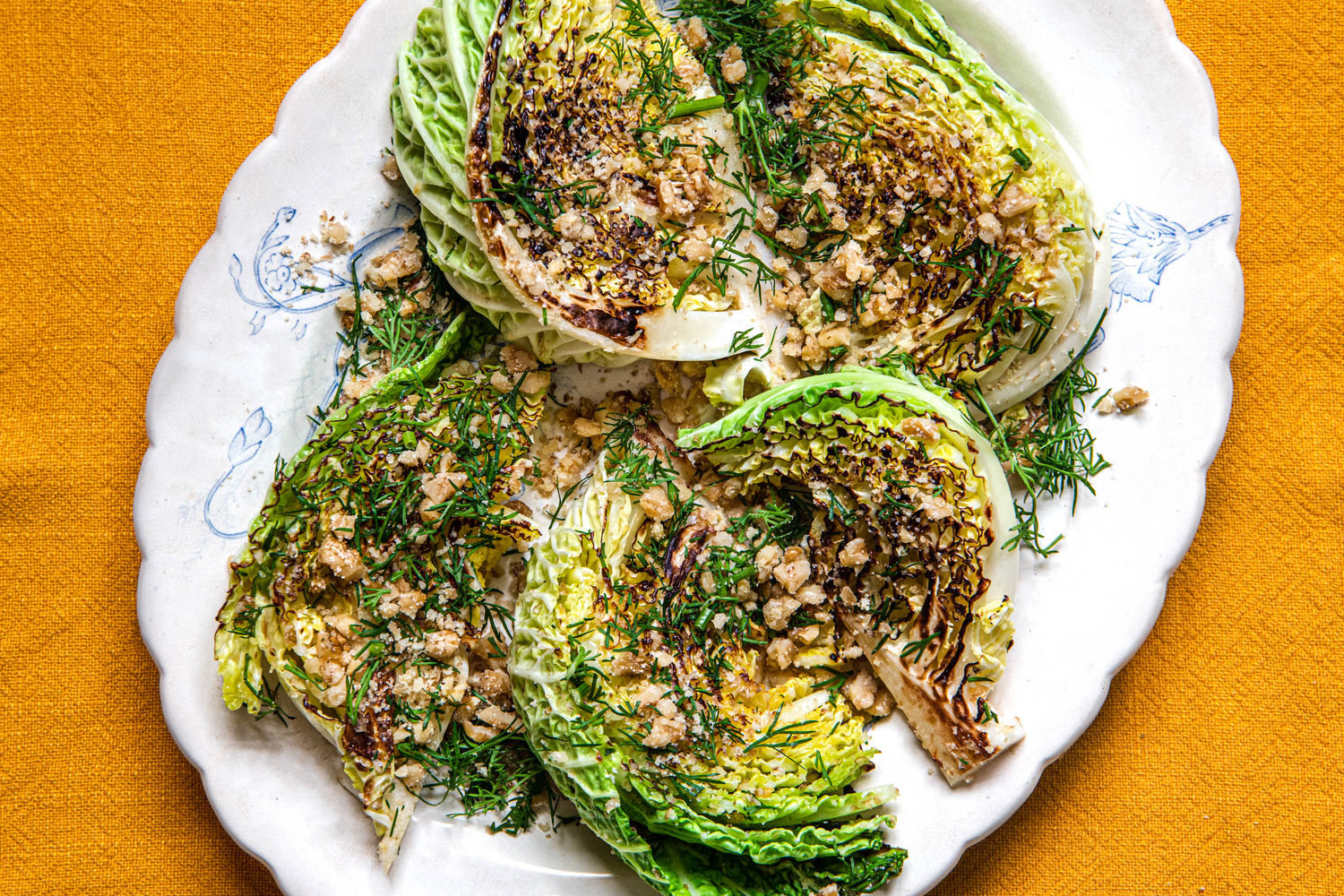 Charred Cabbage with Walnuts | The Doctor's Kitchen