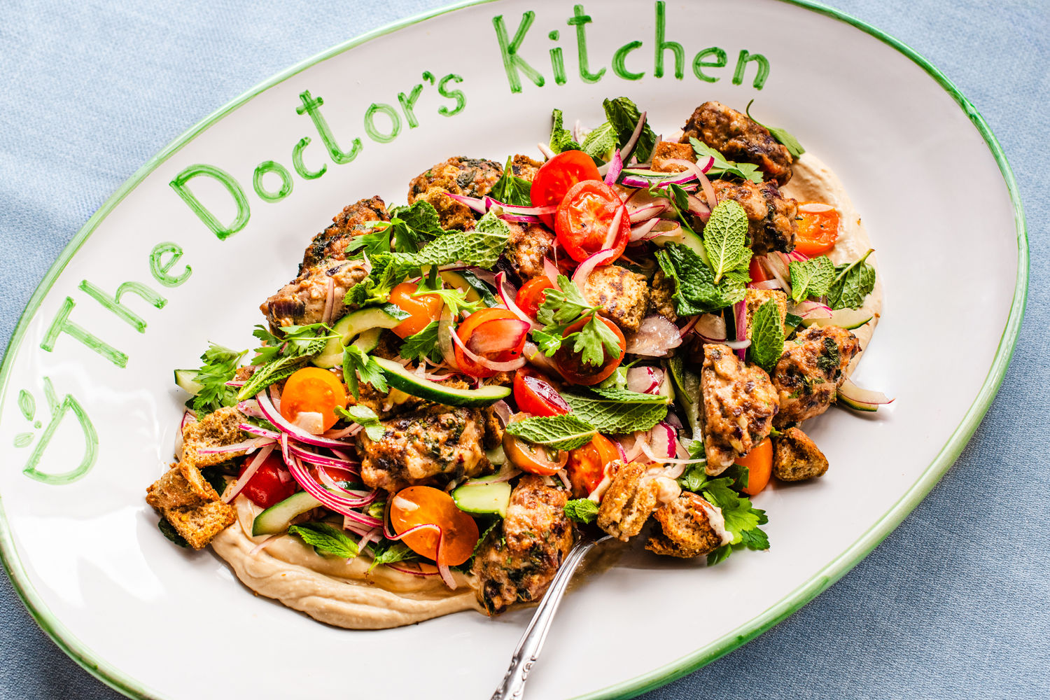 Chicken Kofte Salad | The Doctor's Kitchen