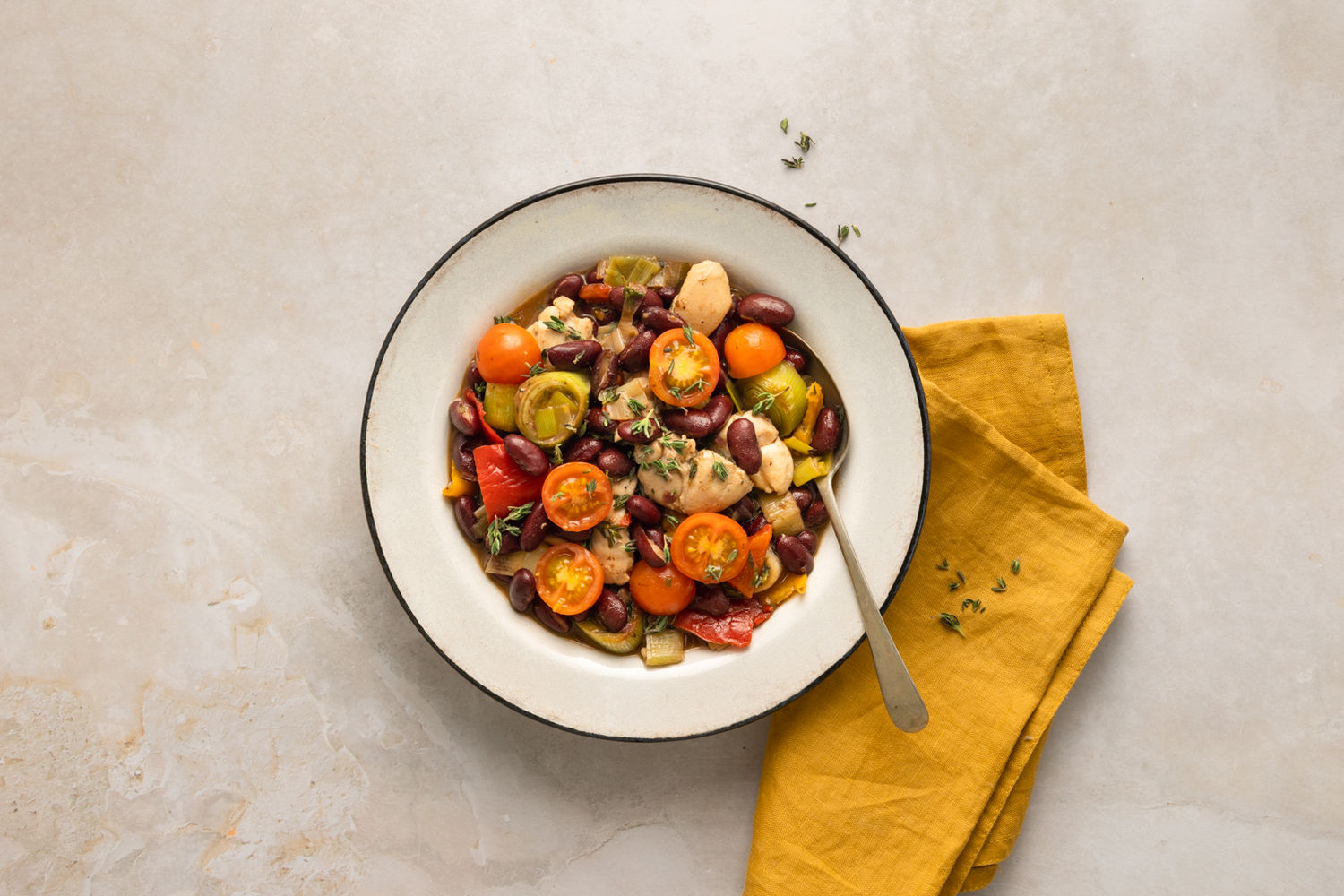 Chicken, Leek, and Kidney Bean Stew | The Doctor's Kitchen