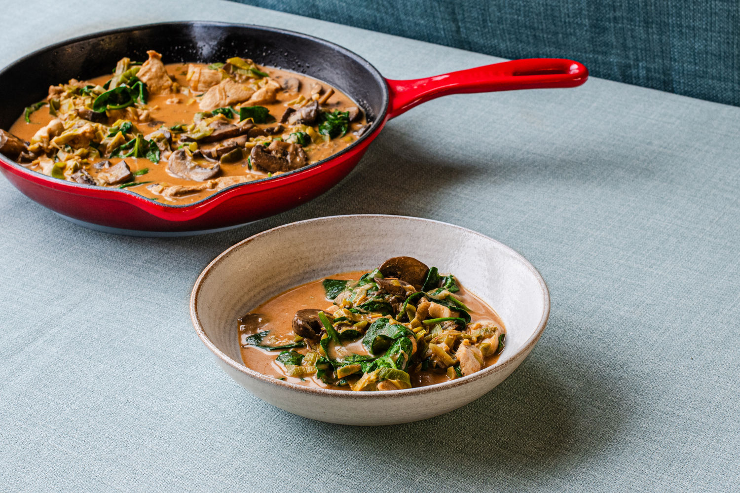 Chicken, Leek, and Mushroom Stroganoff | The Doctor's Kitchen