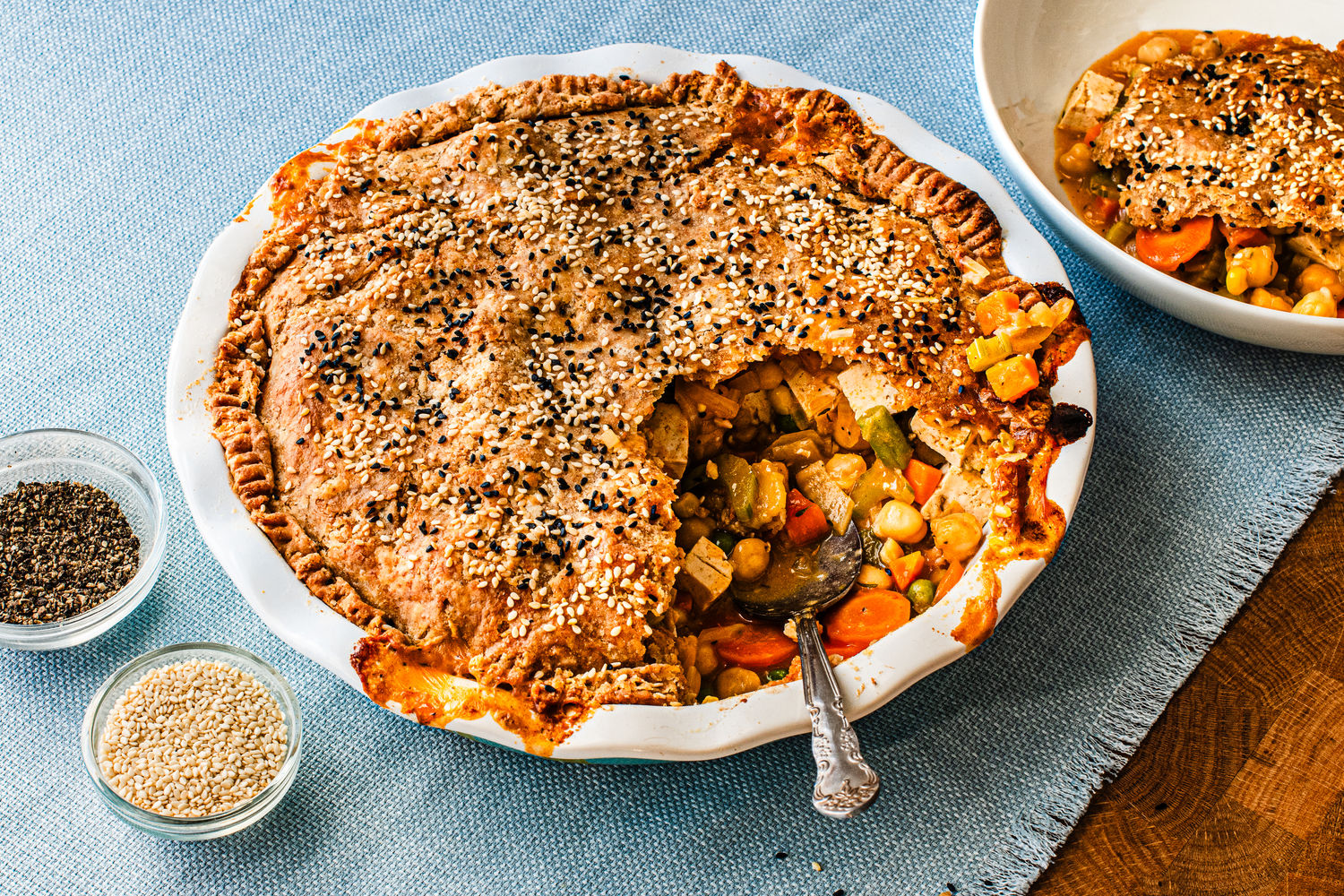 Chickpea and Tofu Pot Pie | The Doctor's Kitchen
