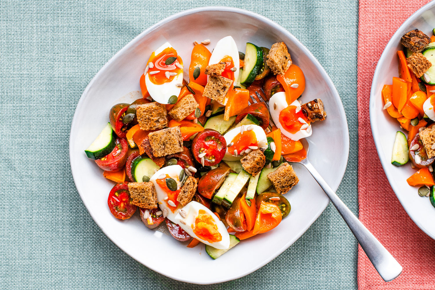 Chopped Egg Salad with Toaster Croutons | The Doctor's Kitchen