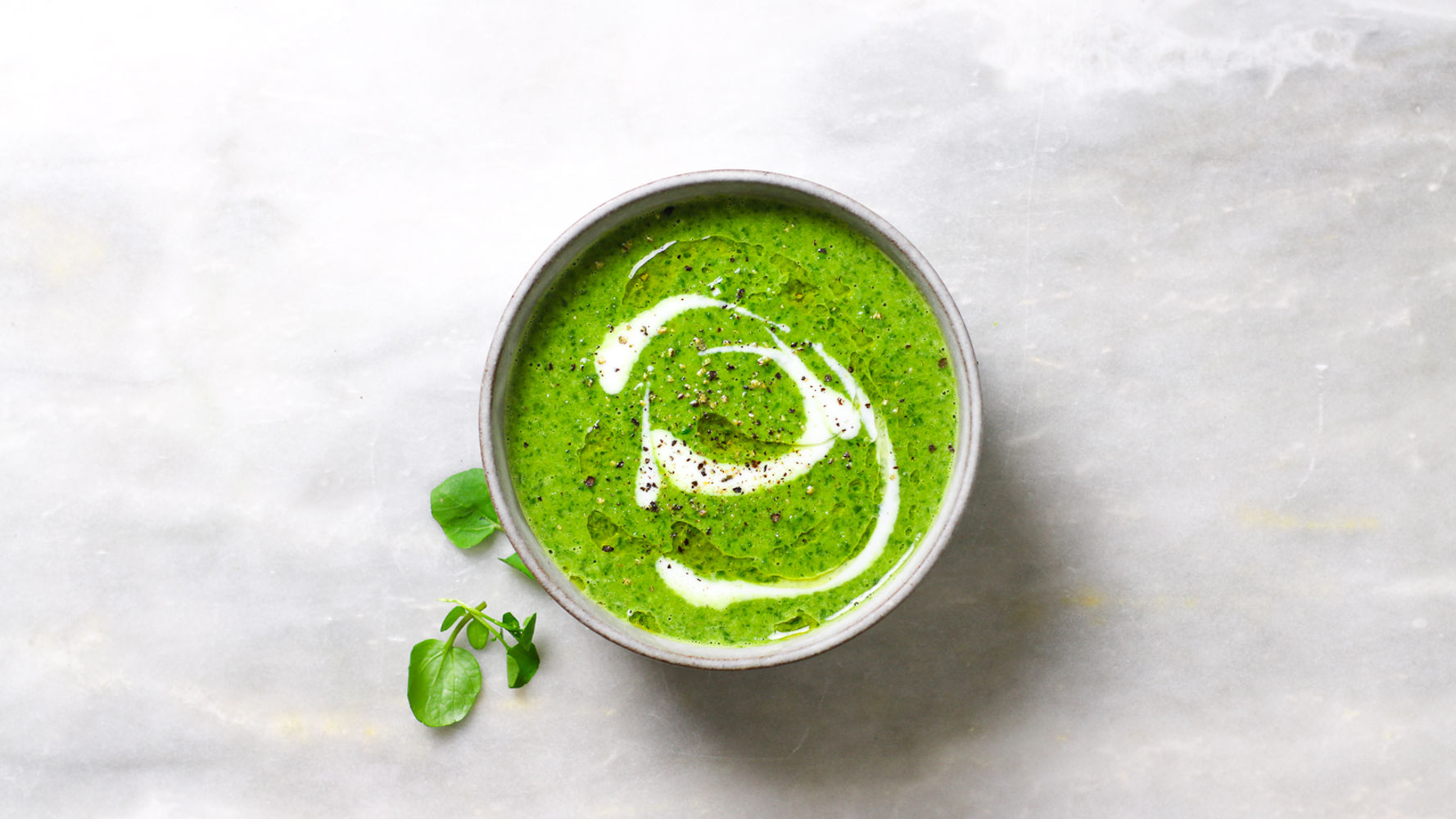 Classic Watercress and Pea Soup | The Doctor's Kitchen