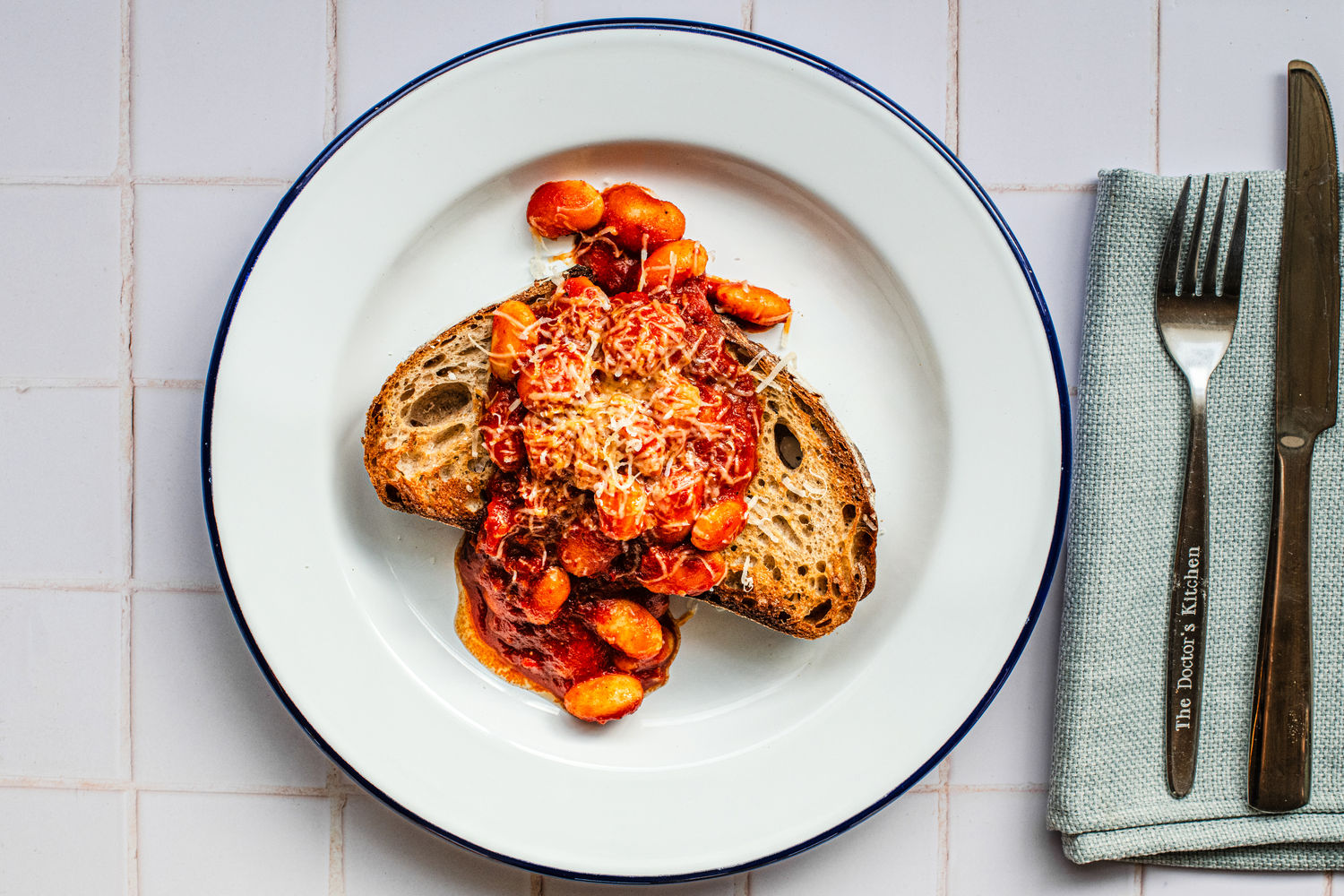 Cumin and Harissa Baked Butterbeans | The Doctor's Kitchen