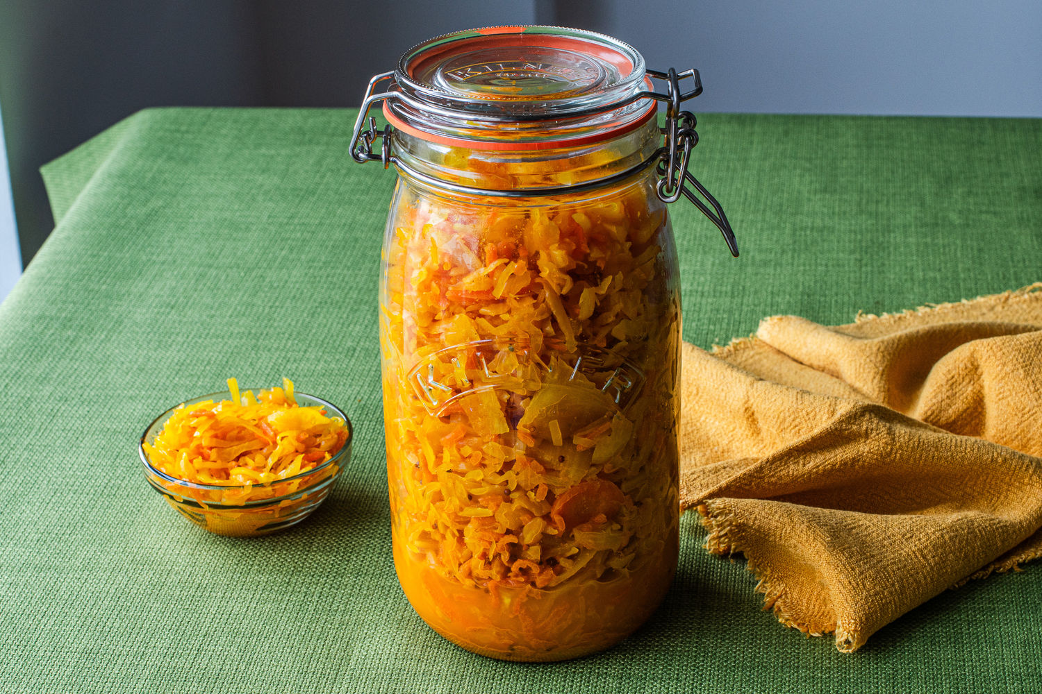 Ginger, Turmeric and Carrot Sauerkraut | The Doctor's Kitchen