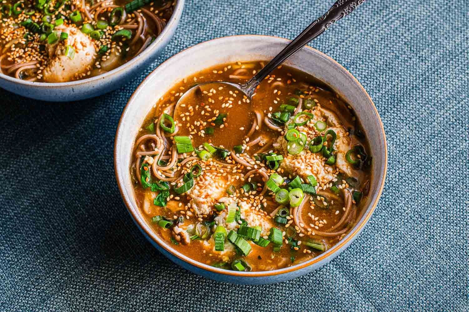 Gochujang Broth with Mushrooms, Bok Choy and Silken Tofu | The Doctor's Kitchen