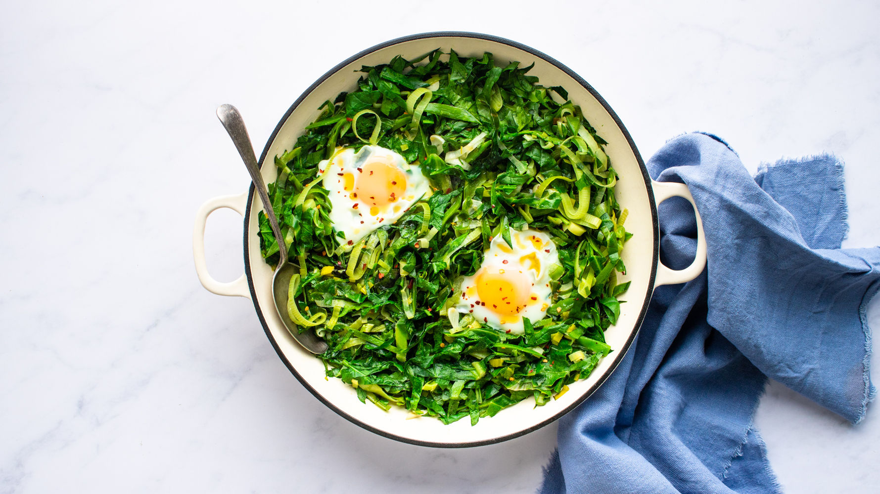 Green and Chilli Oil Florentines | The Doctor's Kitchen