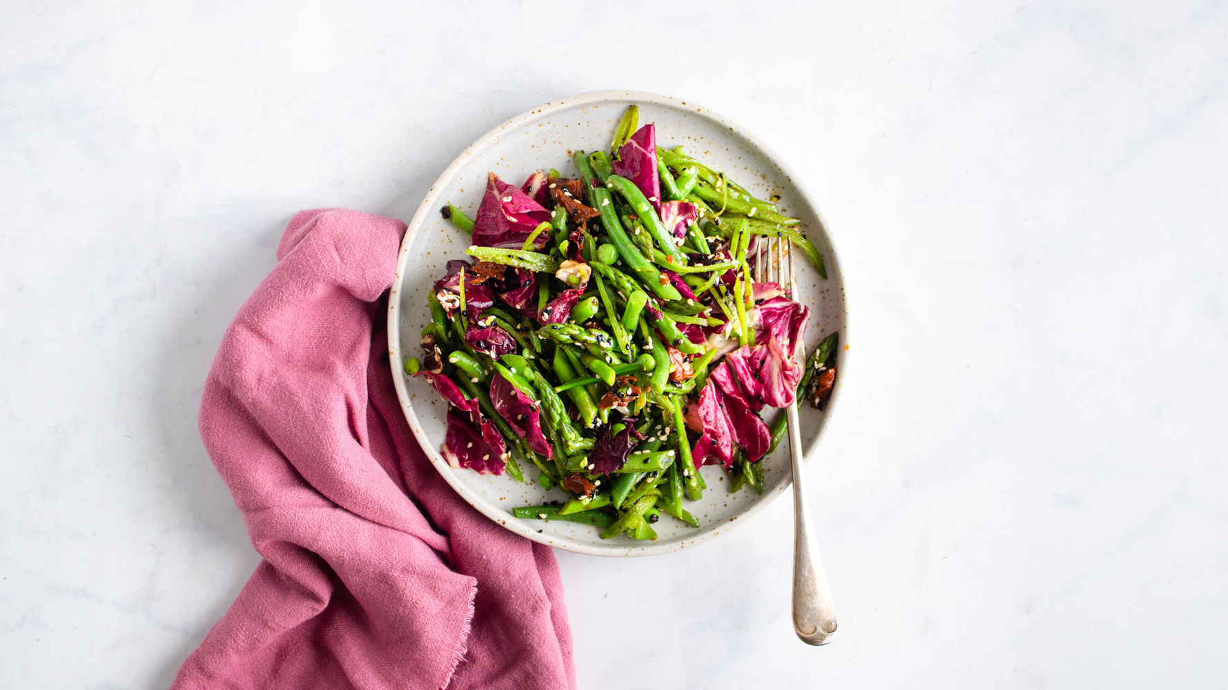 Green Bean Salad with Black Garlic Dressing | The Doctor's Kitchen