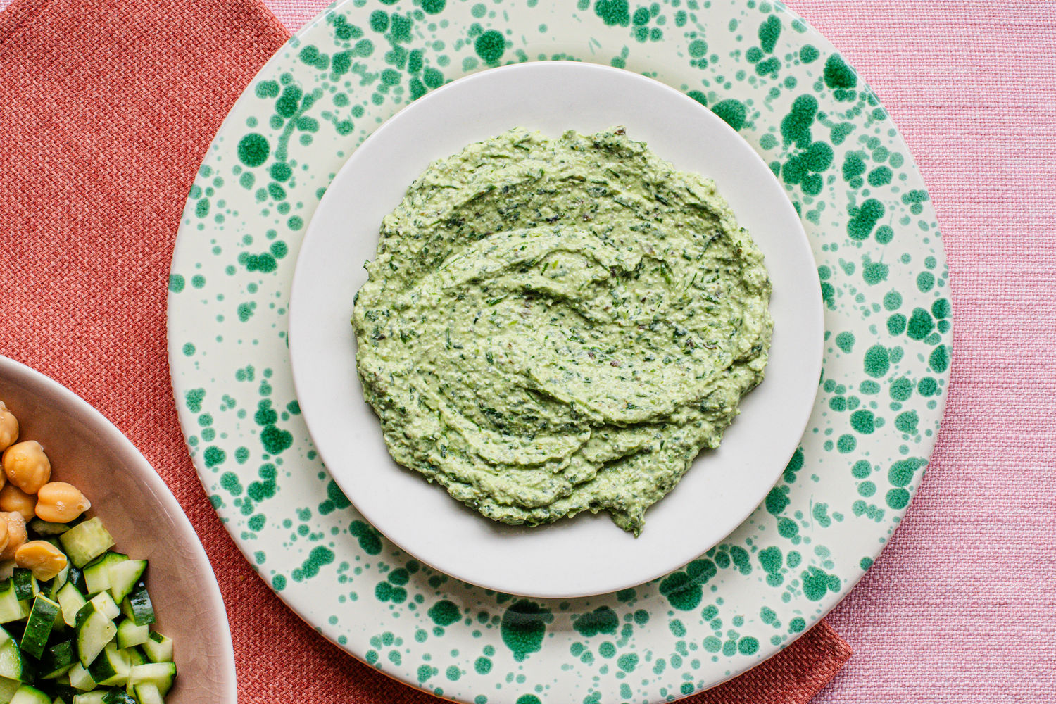 Green Goddess Whipped Cottage Cheese