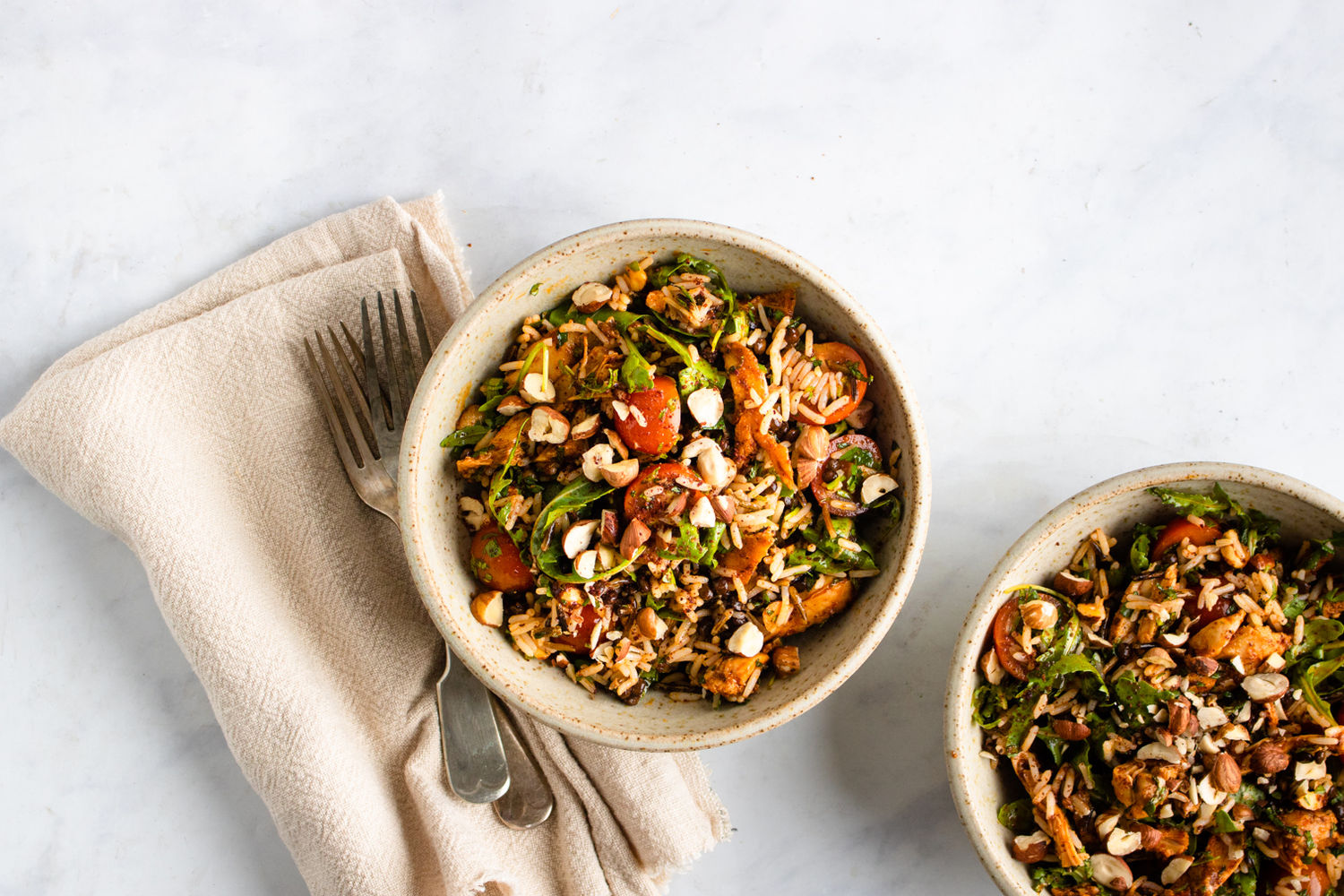 Harissa Chicken and Wild Rice Salad