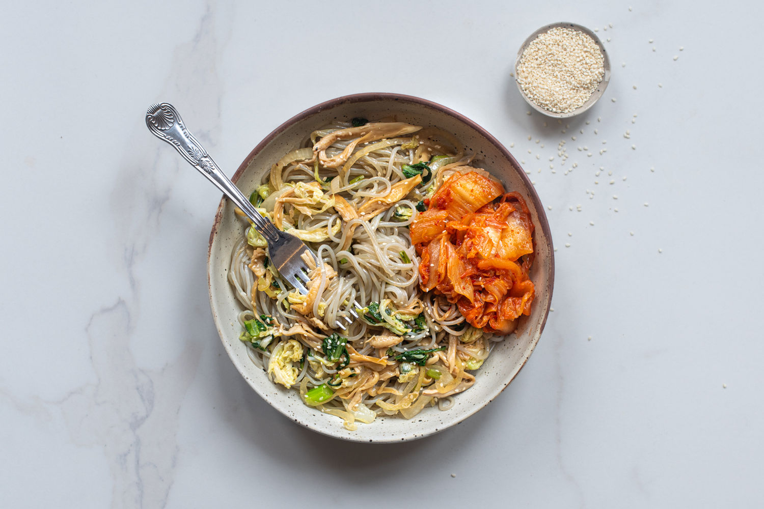 Korean Style Mushroom and Cabbage Stir-fry | The Doctor's Kitchen