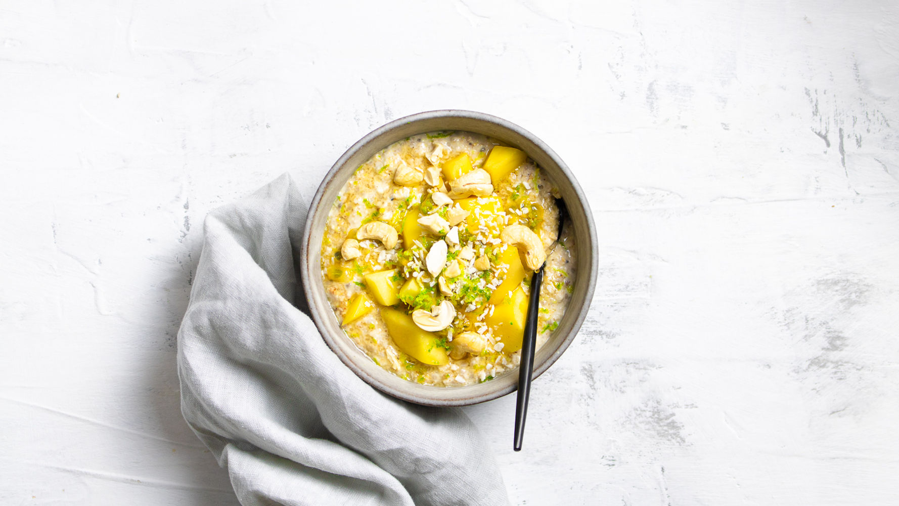 Mango and Passionfruit Overnight Oats | The Doctor's Kitchen
