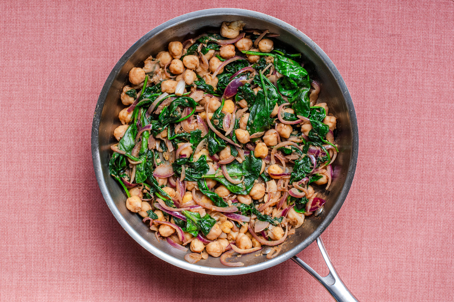 Masala Spinach Chickpeas | The Doctor's Kitchen