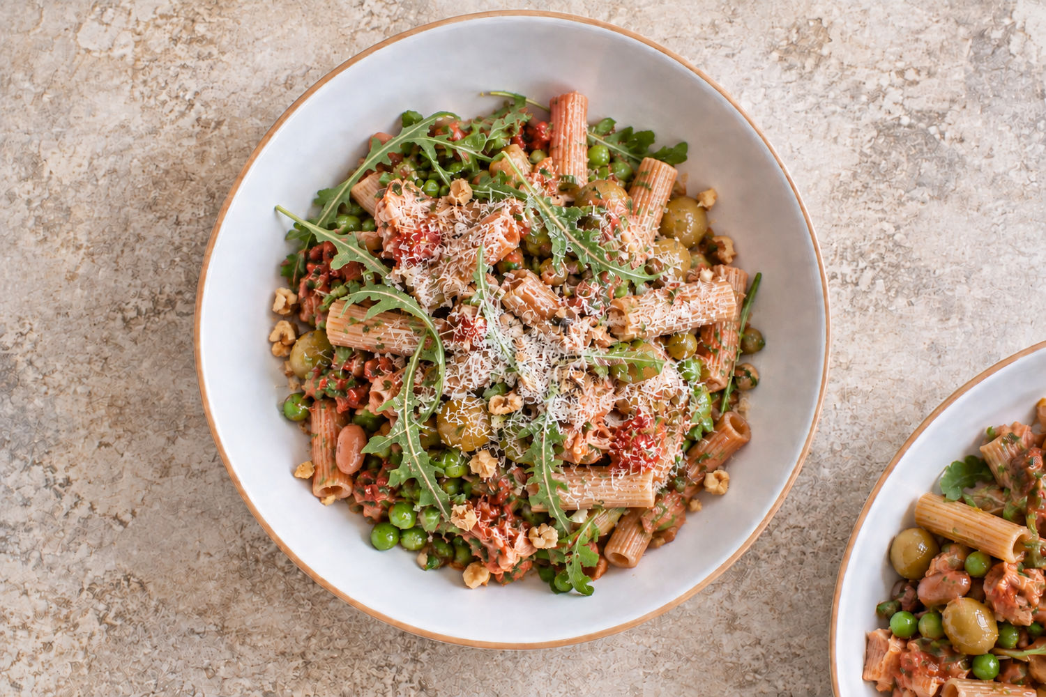 Mediterranean Mackerel and Bean Pasta