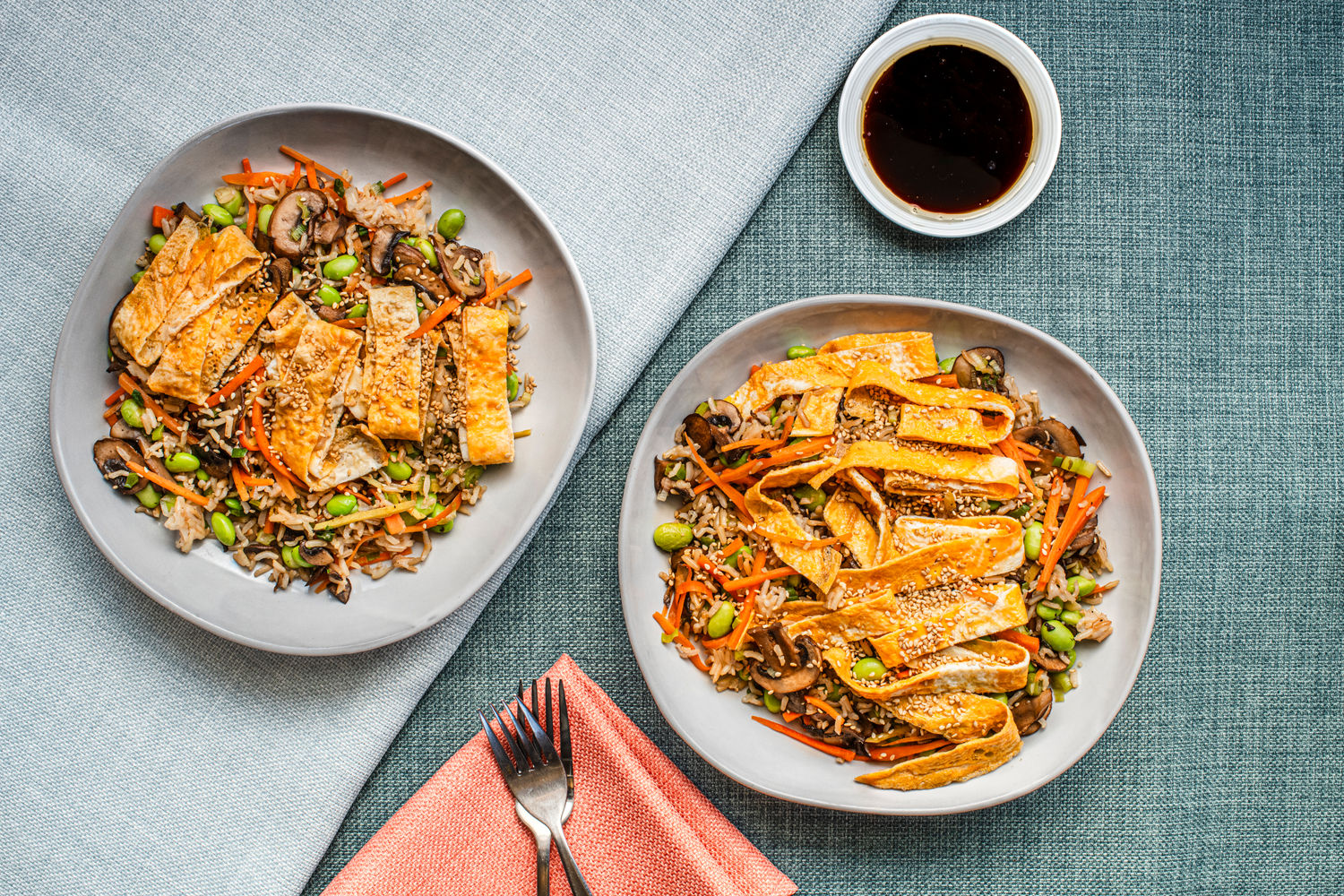 Mushroom Fried Rice Omelette Bowl | The Doctor's Kitchen