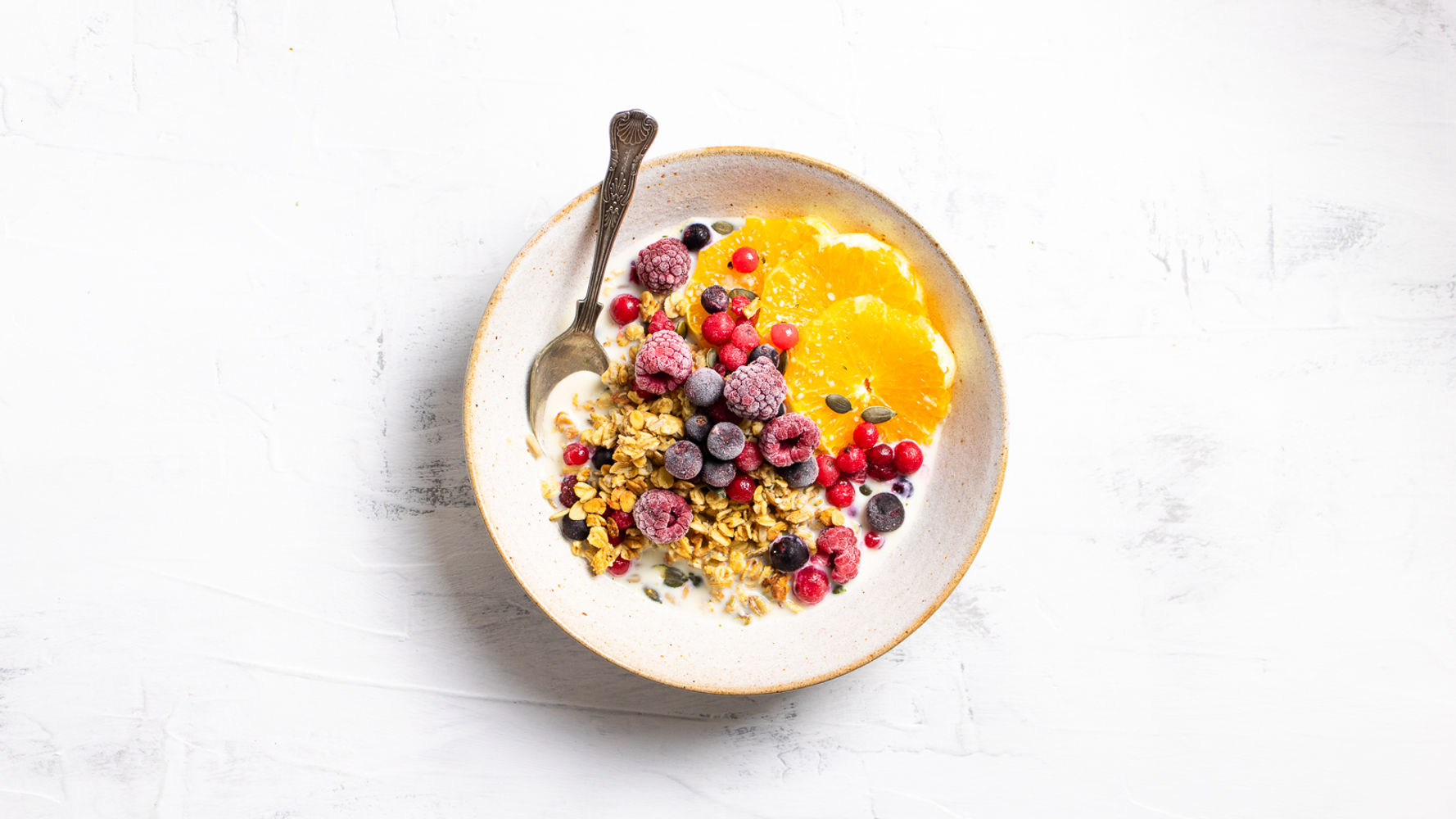 Orange and Berry Granola Bowl | The Doctor's Kitchen