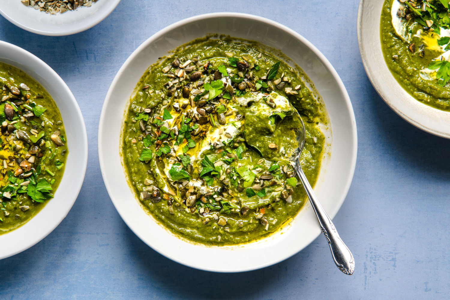 Pea and Sweet Potato Soup with Cardamom and Fennel | The Doctor's Kitchen