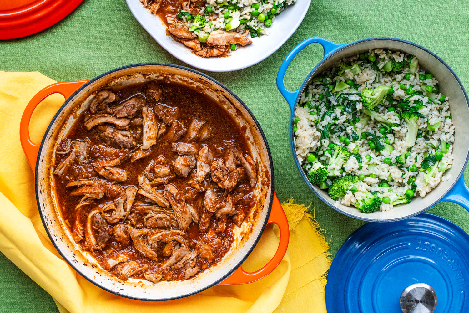 Pulled Sweet Ginger Chicken with Coriander Rice | The Doctor's Kitchen