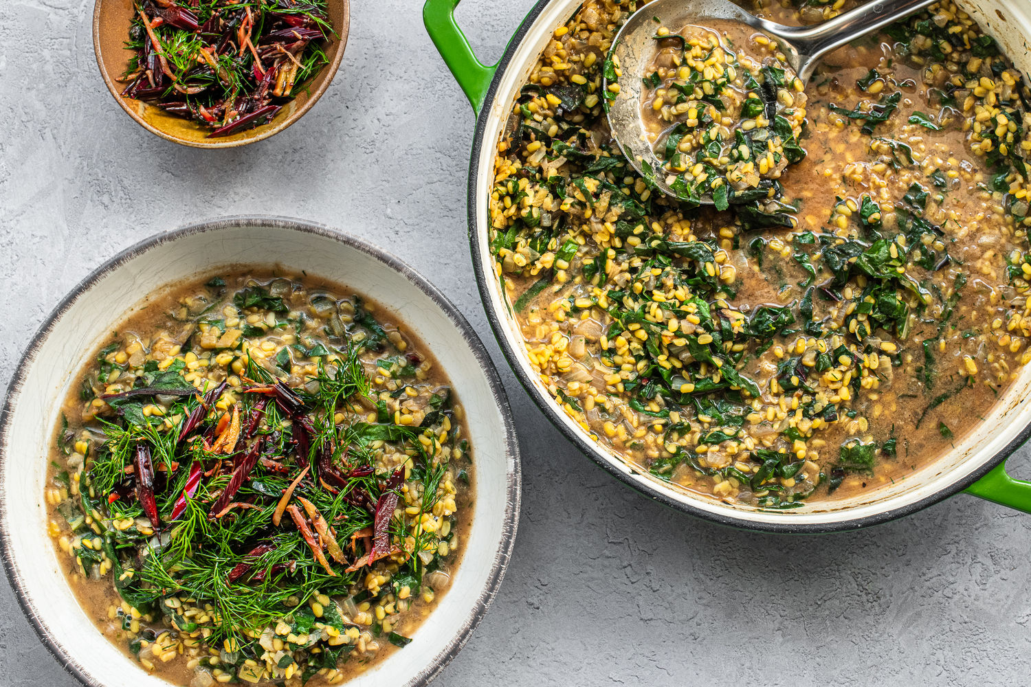 Rainbow Chard, Yellow Lentil and Dill Daal | The Doctor's Kitchen