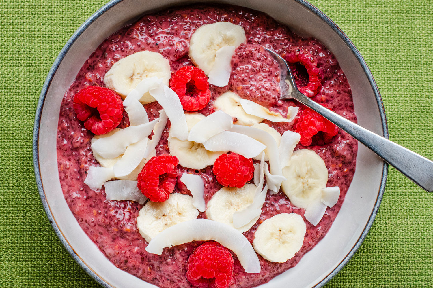 Raspberry Chia Dessert | The Doctor's Kitchen