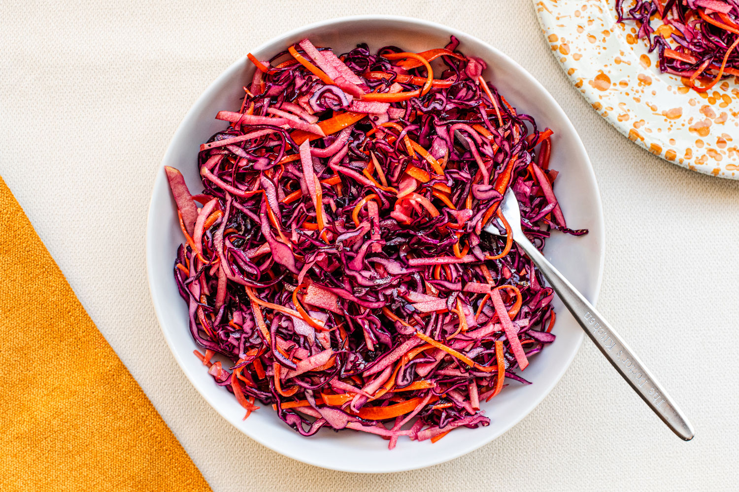 Red Cabbage, Carrot, and Apple Slaw with Lemon Dressing | The Doctor's Kitchen