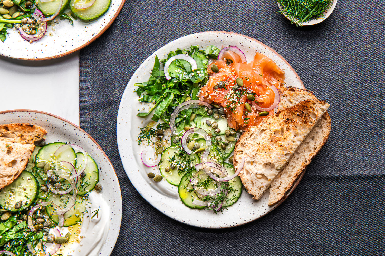 Smoked Salmon, Caper, and Labneh Diversity Bowl | The Doctor's Kitchen