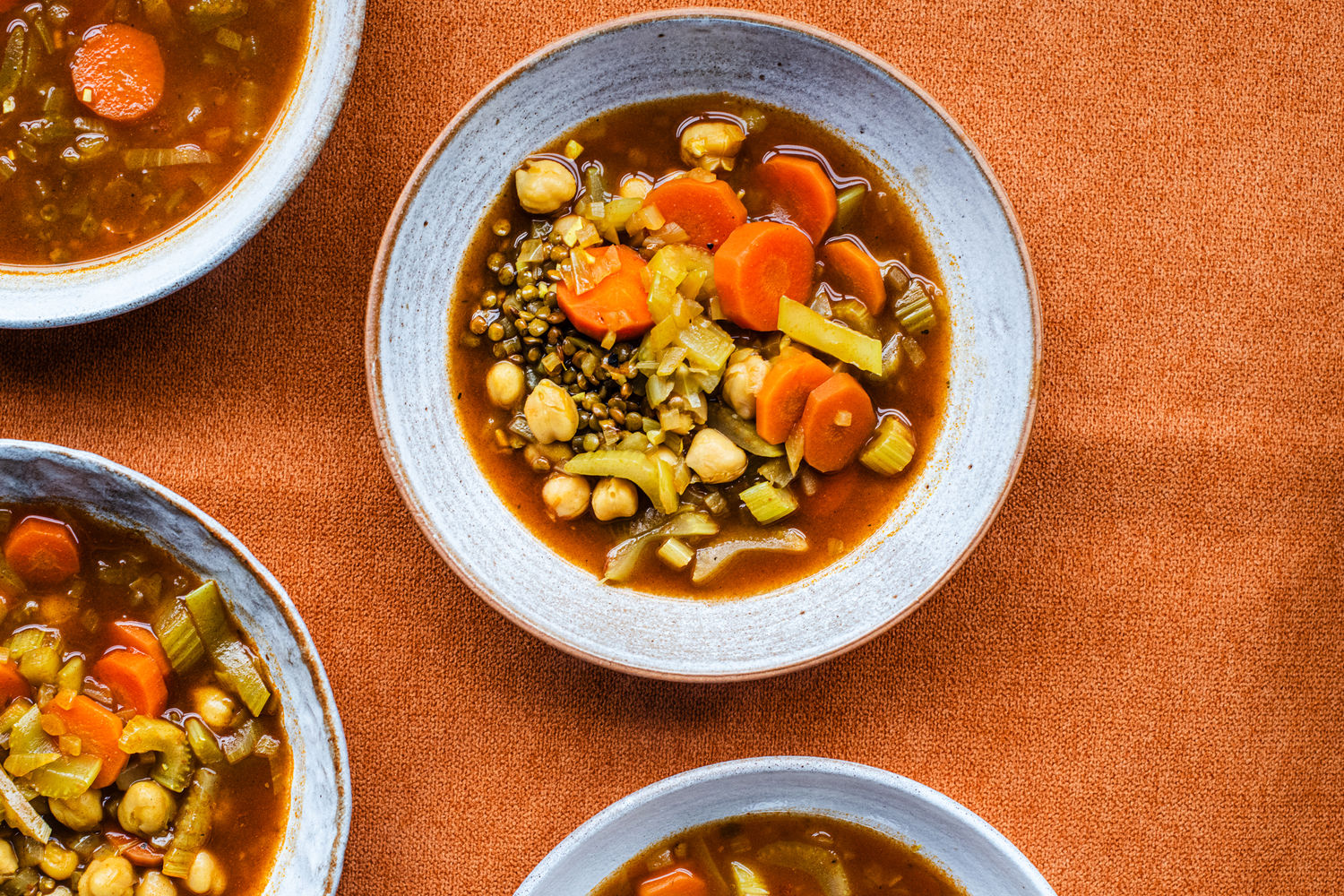 Spiced Lentil and Chickpea Soup | The Doctor's Kitchen