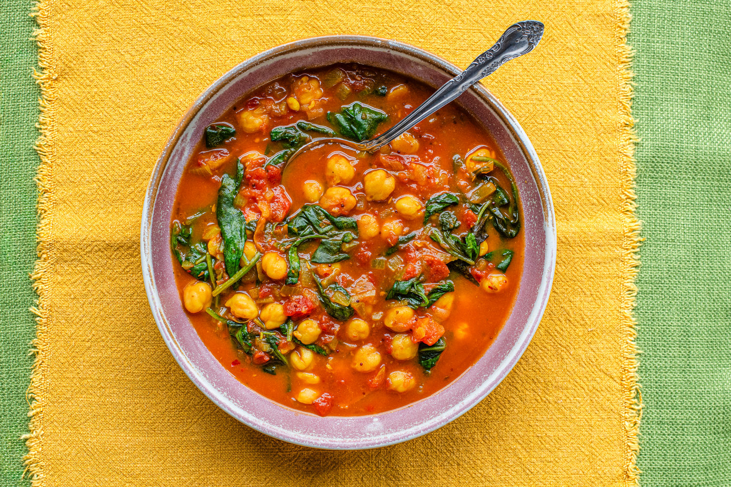Spinach and Chickpea Saag