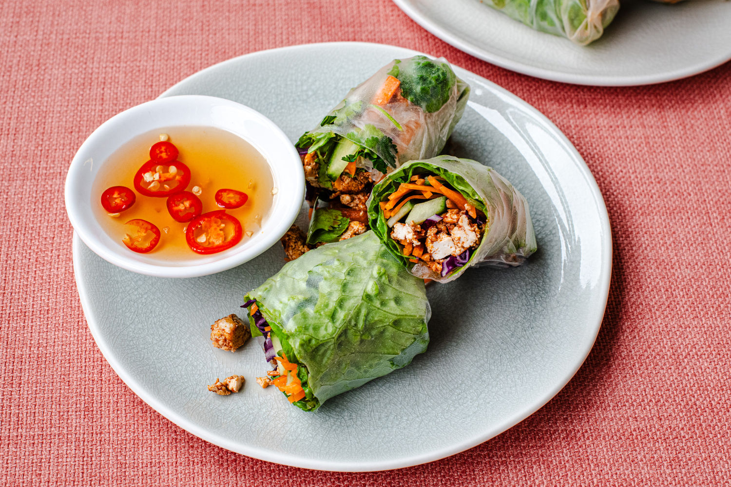 Sticky Tofu Summer Rolls | The Doctor's Kitchen