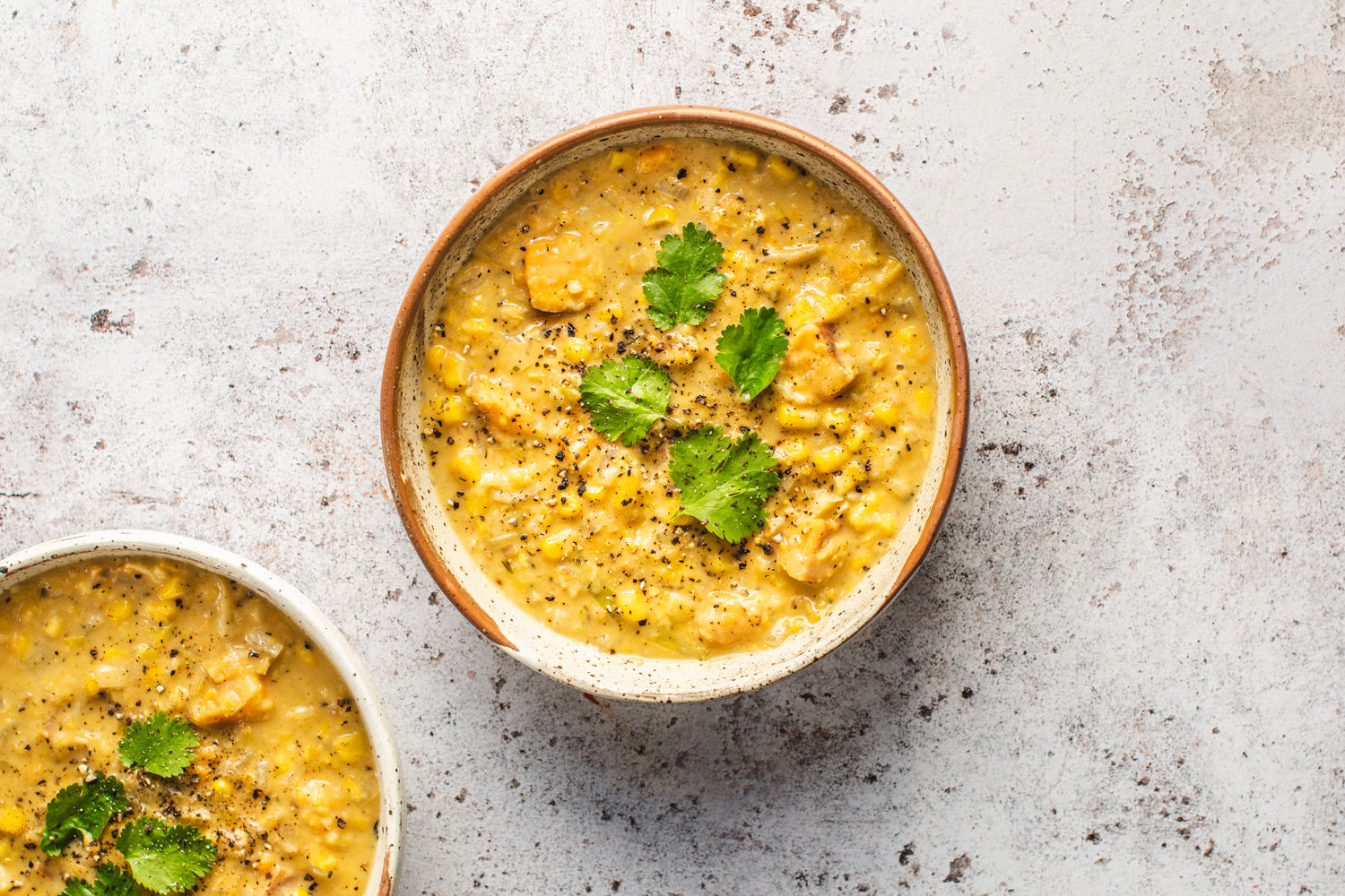 Sweet Potato, Leek and Corn Chowder | The Doctor's Kitchen