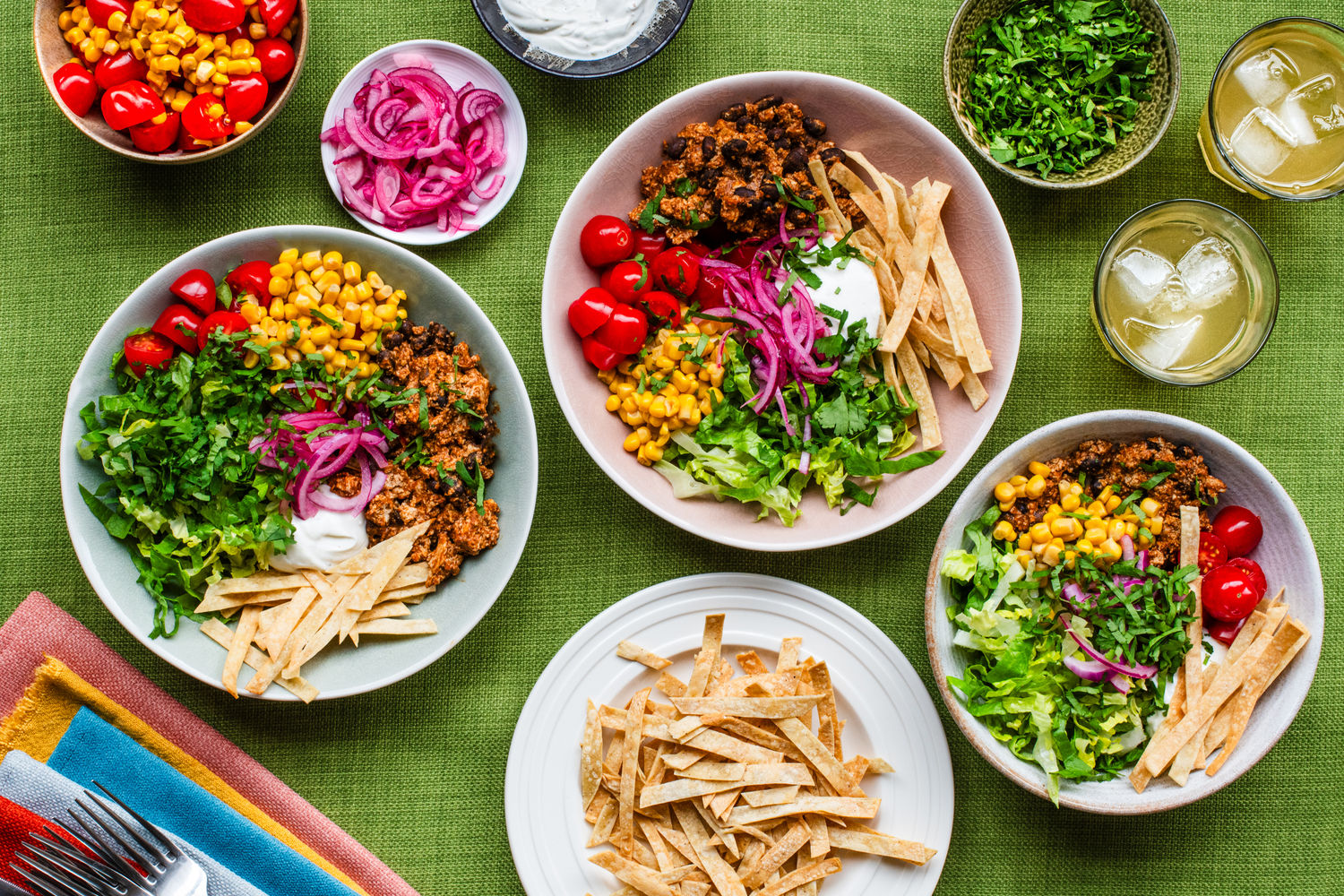 Tofu and Black Bean Taco Salad | The Doctor's Kitchen