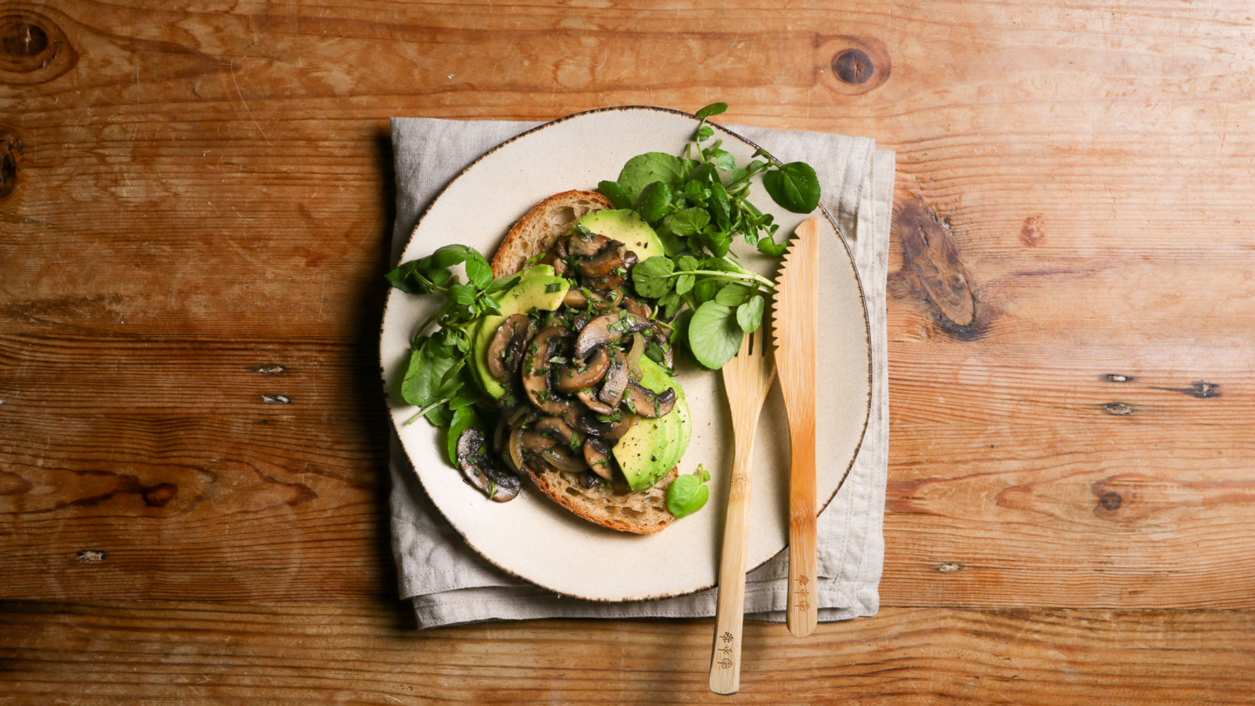 Tarragon Mushrooms on Toast | The Doctor's Kitchen