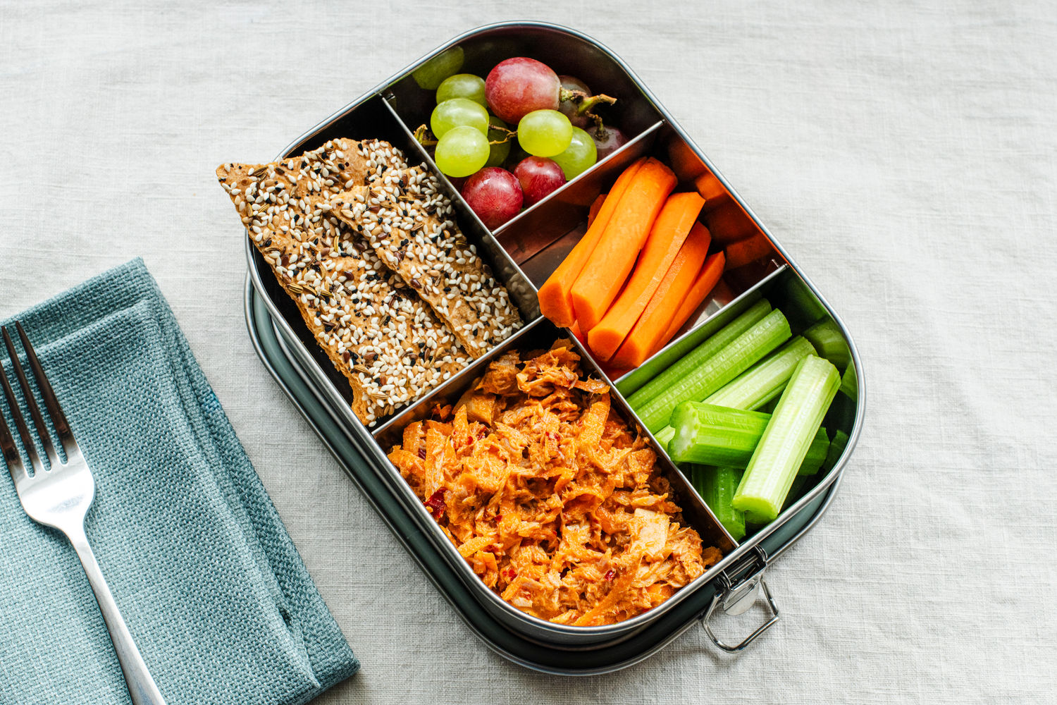 Tuna, Carrot, and Harissa Salad | The Doctor's Kitchen