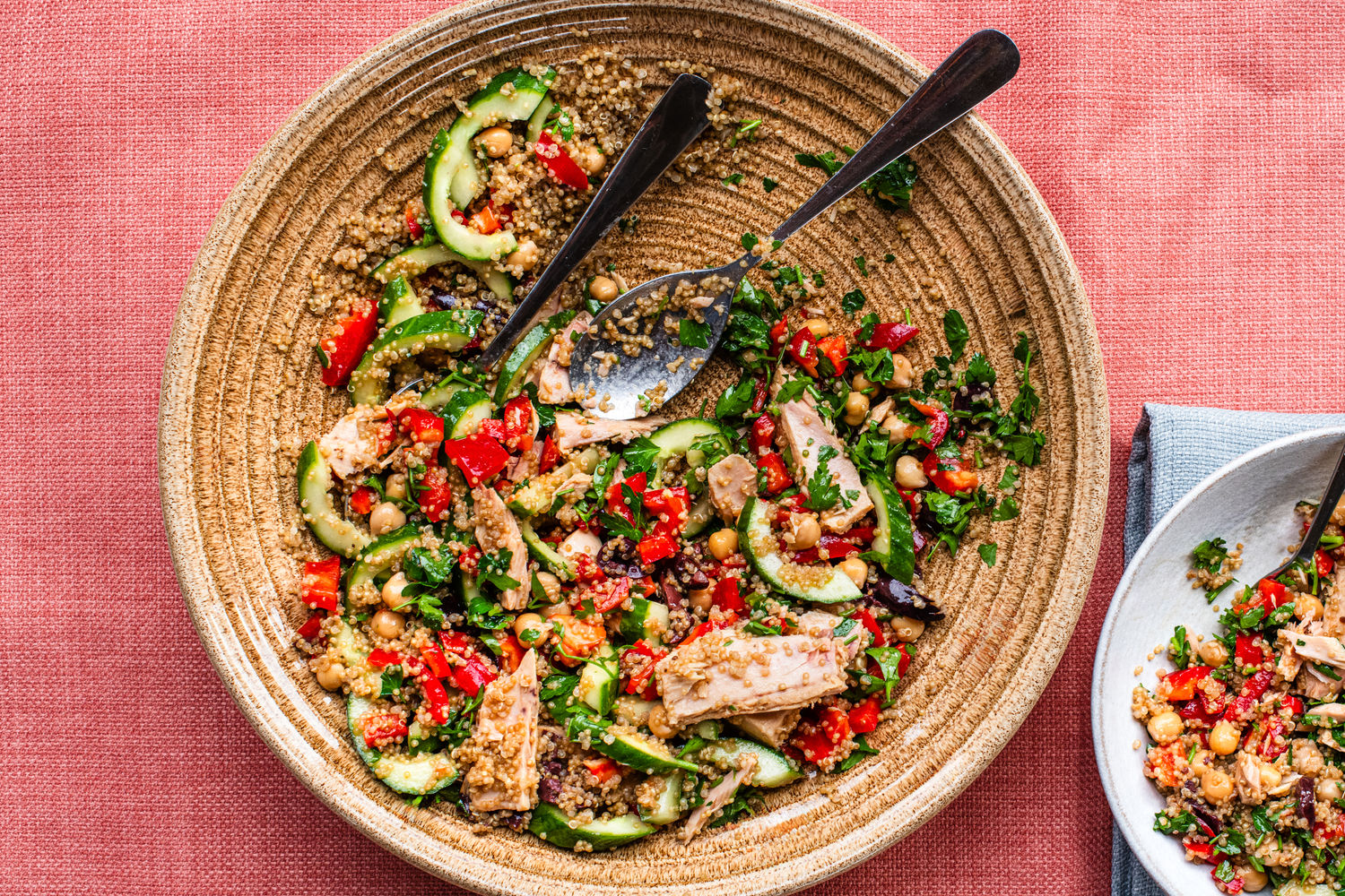 Tuna, Quinoa, Chickpea Salad | The Doctor's Kitchen