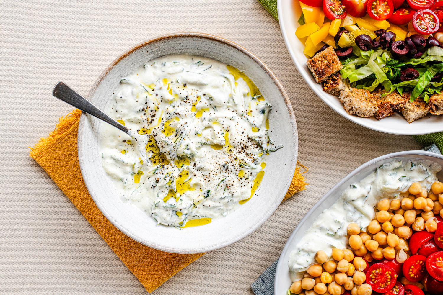 Whipped Cottage Cheese Tzatziki | The Doctor's Kitchen